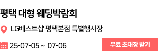 평택 웨딩박람회